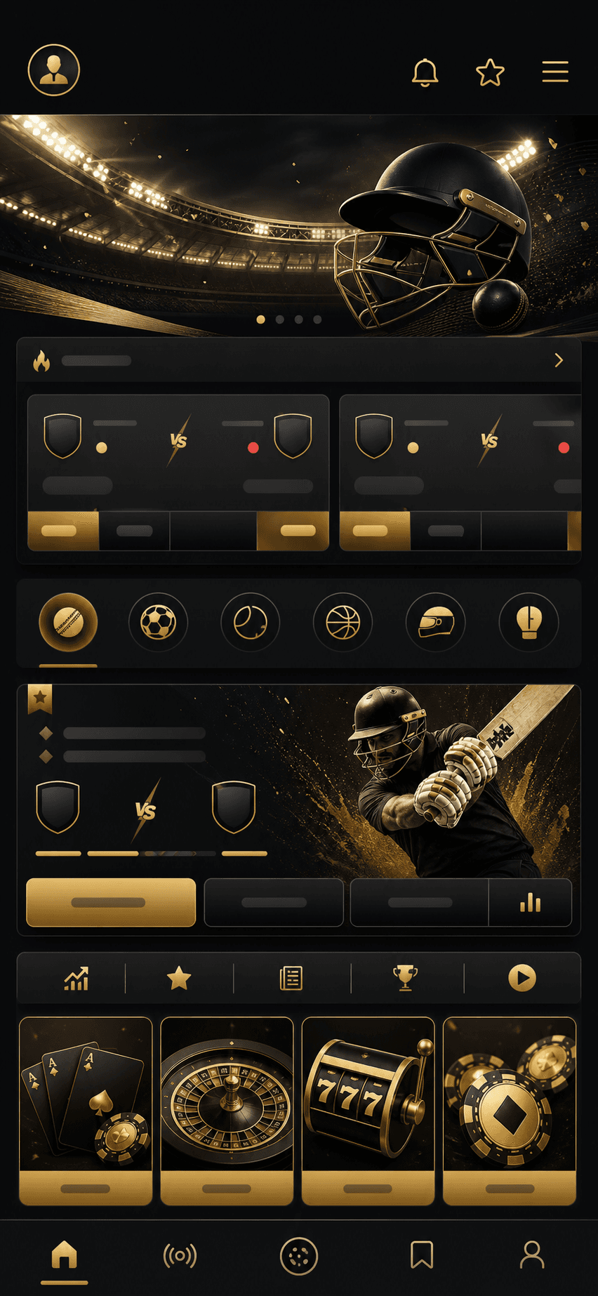 Reddy Line Home Screen